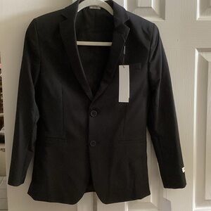 Children’s Calvin Klein Classic Black Sport Coat, 14R